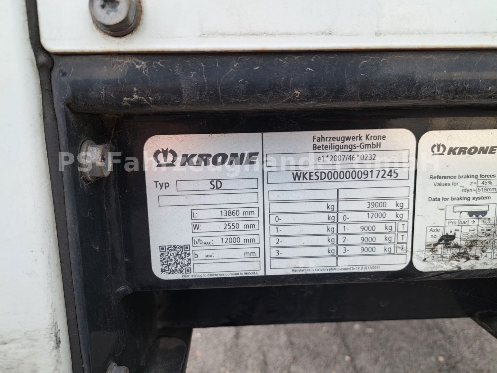 Fahrzeugabbildung Krone Profi Liner SDP 27 eLB50-CS*LiftA*Edscha*PalKa