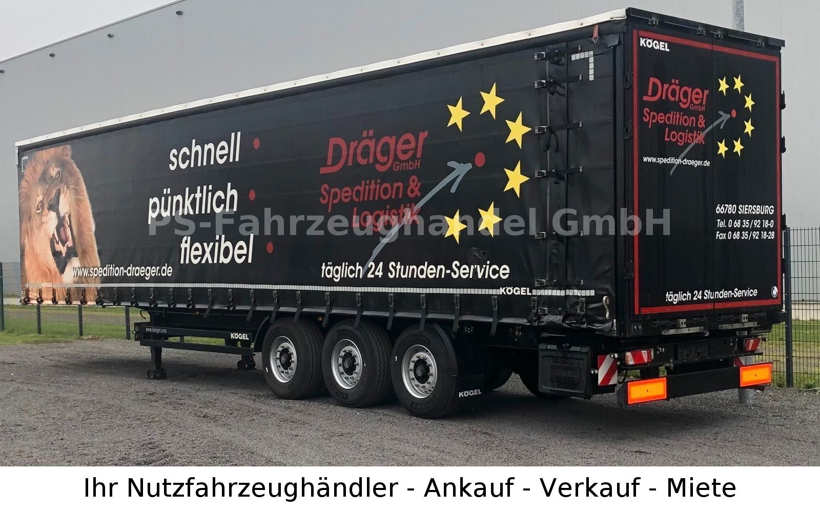 Fahrzeugabbildung Kögel SN24*Standard*BPW* Liftachse*Verbreiterungsplane