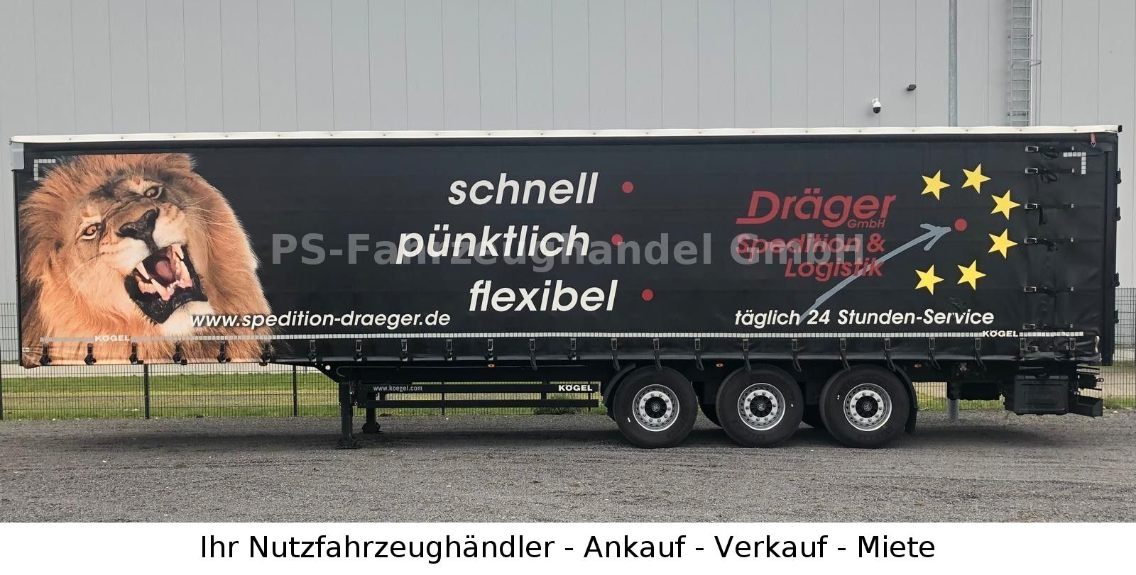 Fahrzeugabbildung Kögel SN24*Standard*BPW* Liftachse*Verbreiterungsplane