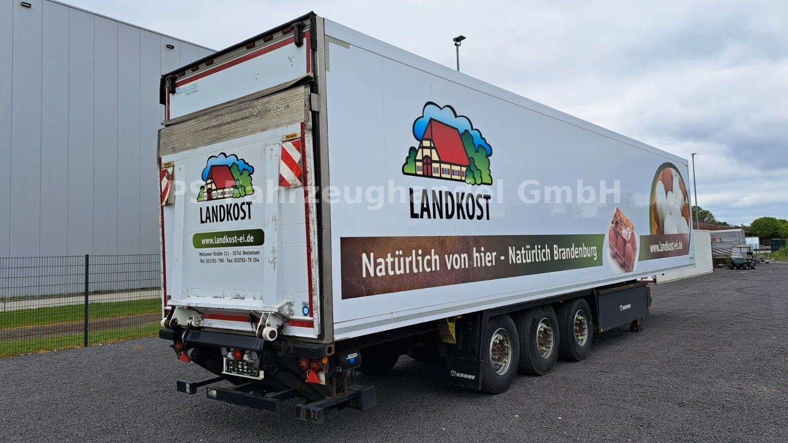 Fahrzeugabbildung Krone SD*ISO-Koffer*Doppelstock*LBW