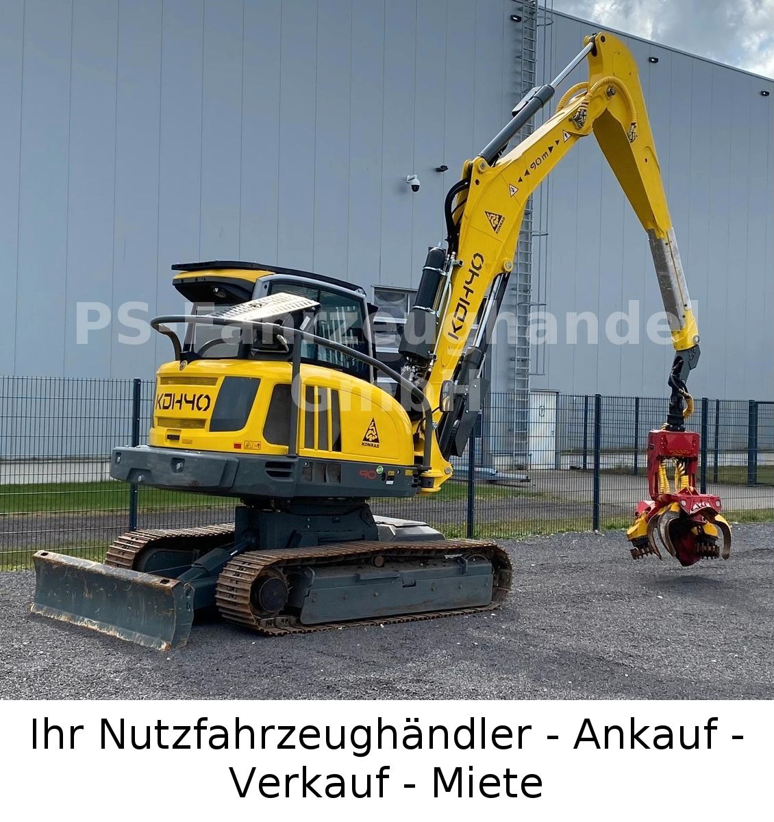 Fahrzeugabbildung Wacker /Konrad KDH 40*inkl.Harvester