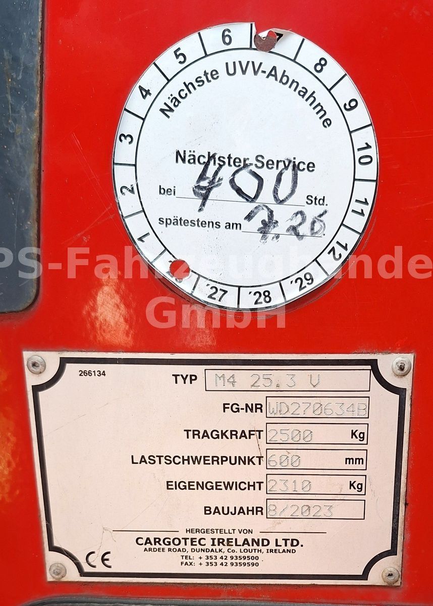 Fahrzeugabbildung Moffett M4 25.3 NX*Gabeln 1800mm *ZV
