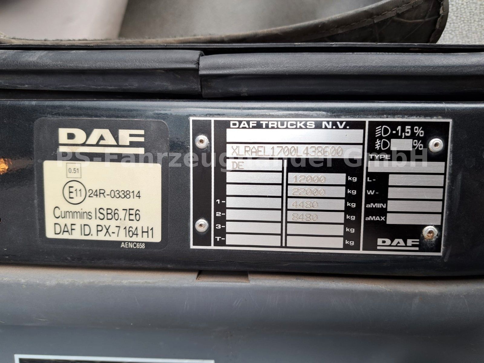 Fahrzeugabbildung DAF LF 220 FA*2 x AHK*gepflegter Zustand