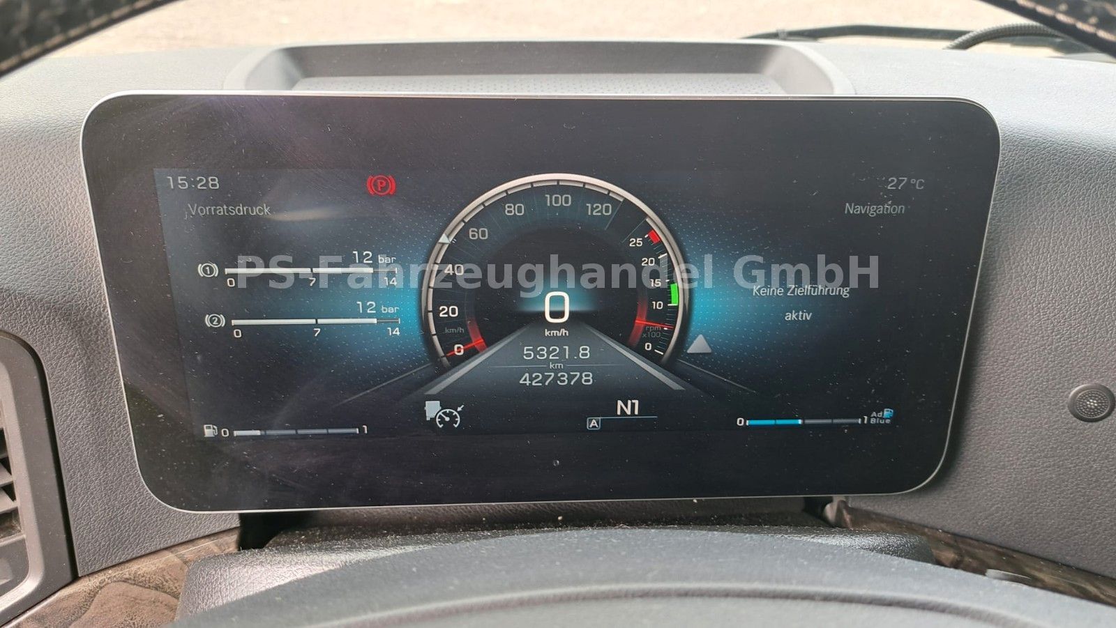 Fahrzeugabbildung Mercedes-Benz Actros 5*2548*Luft/Luft*NAVI*Palfinger-Kran