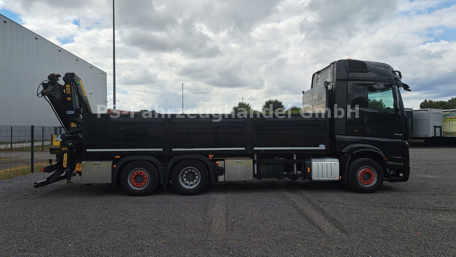 Fahrzeugabbildung Mercedes-Benz Actros 5*2548*Luft/Luft*NAVI*Palfinger-Kran