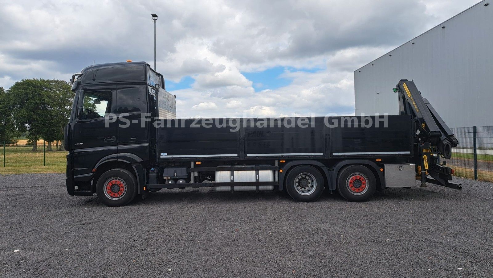 Fahrzeugabbildung Mercedes-Benz Actros 5*2548*Luft/Luft*NAVI*Palfinger-Kran
