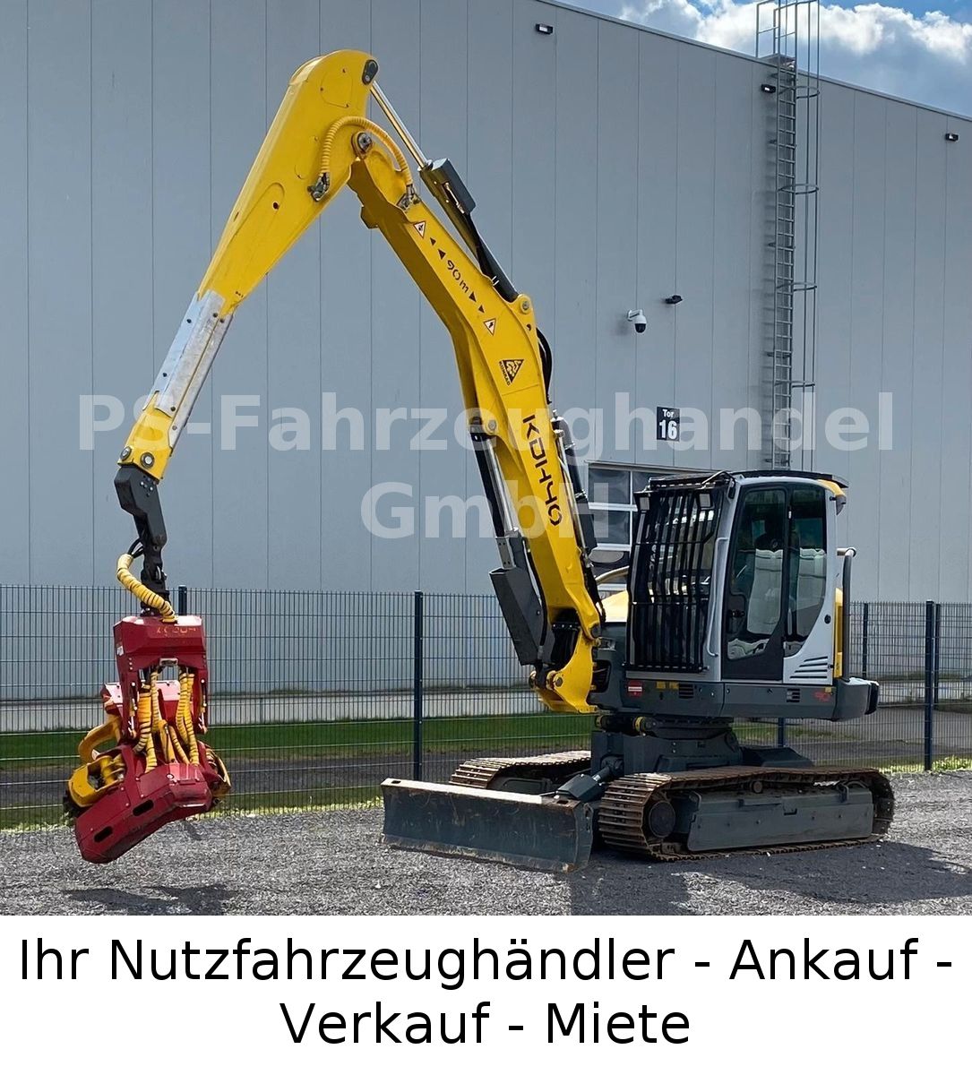 Fahrzeugabbildung Wacker /Konrad KDH 40*inkl.Harvester